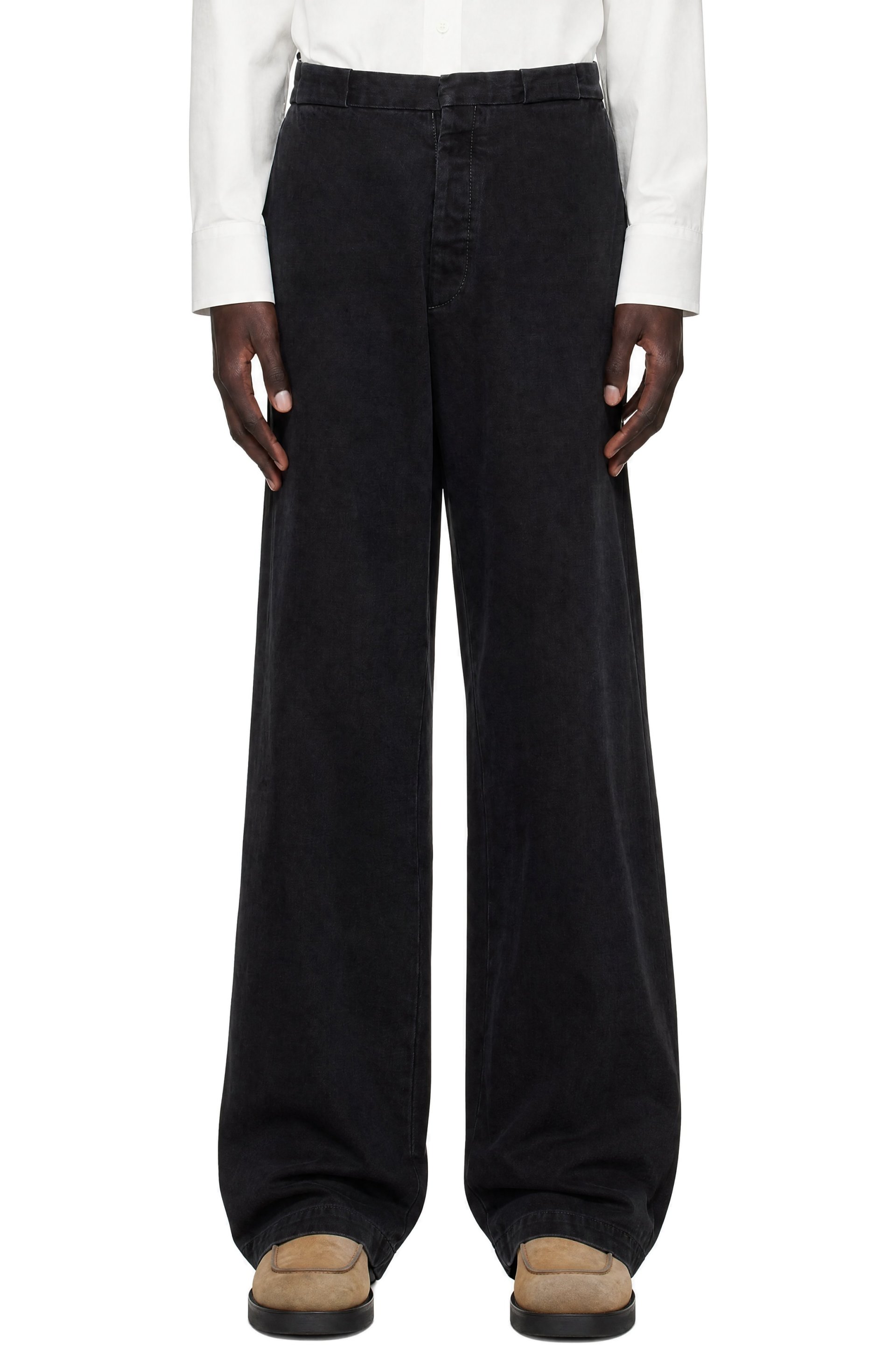 MM6 Maison Margiela - Jean noir en denim