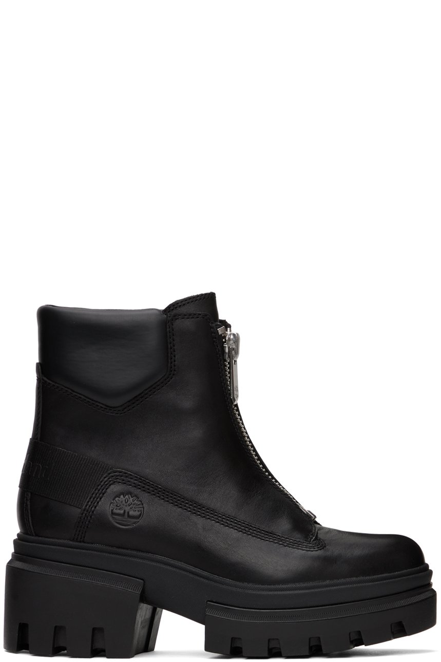 Timberland - Black Everleigh Front-Zip Boot