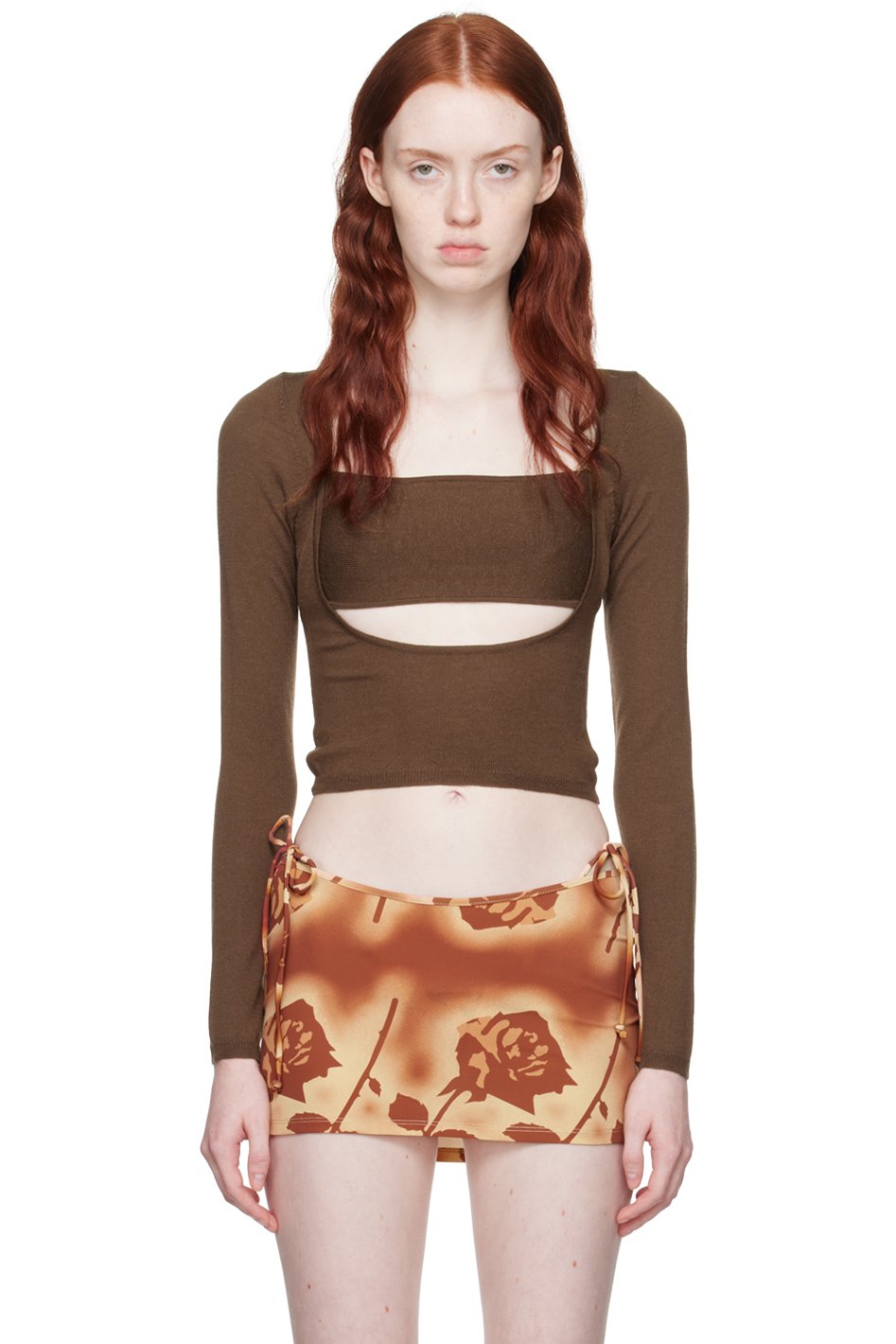Miaou - Pull Delphine brun