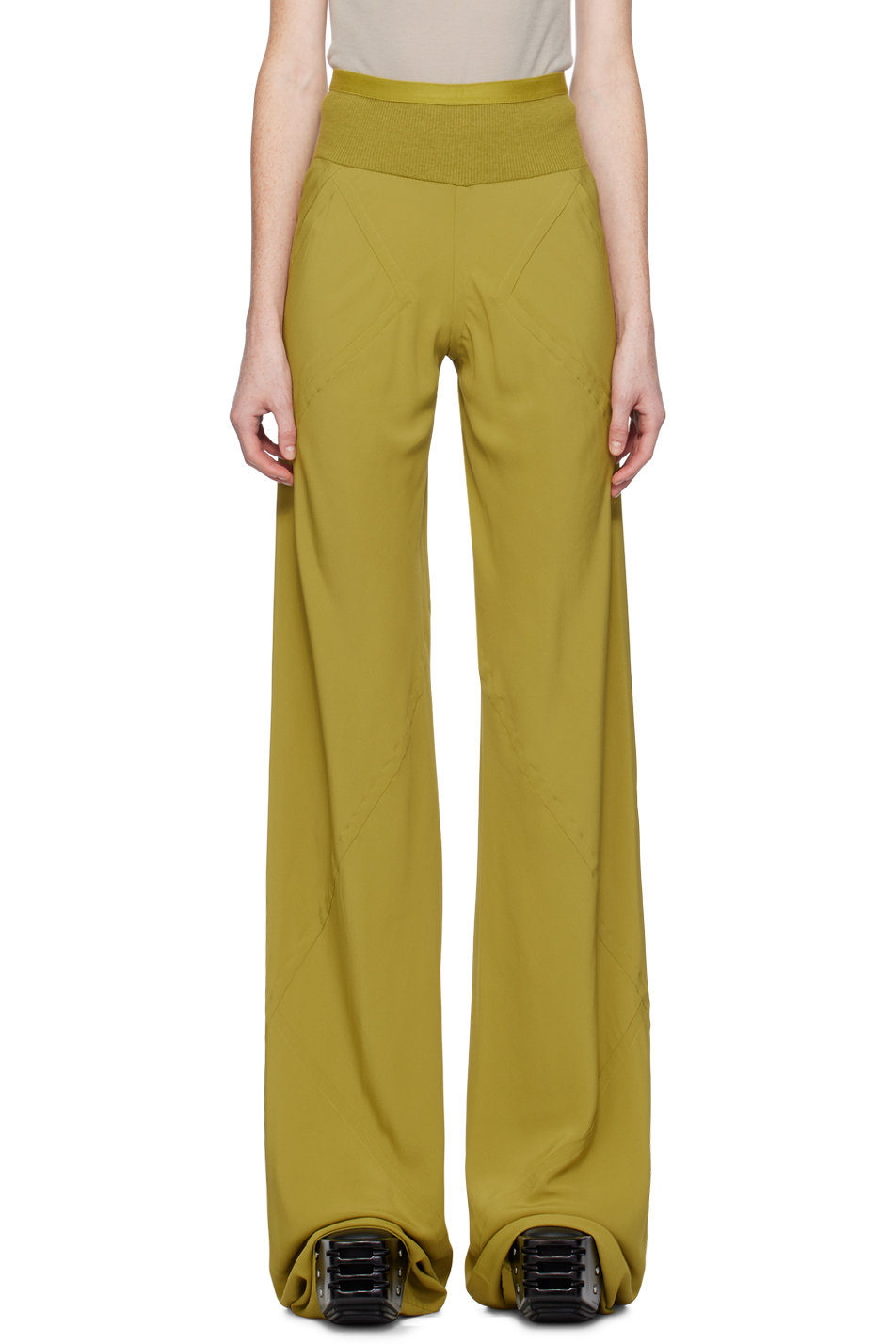 Rick Owens - Yellow Bias Lounge Pants