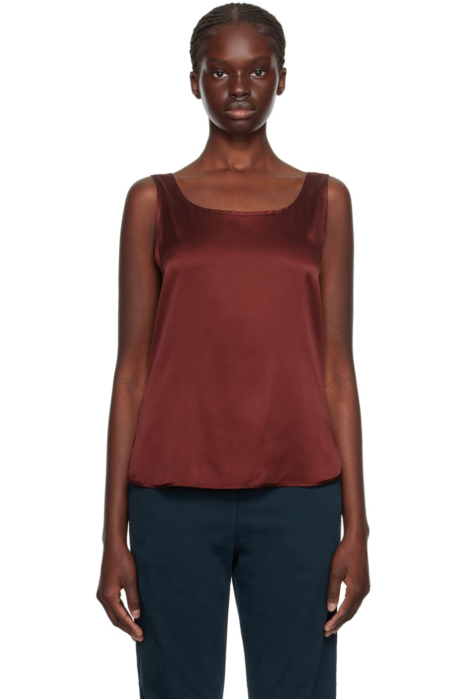 MM by Max Mara - Débardeur Pan bourgogne
