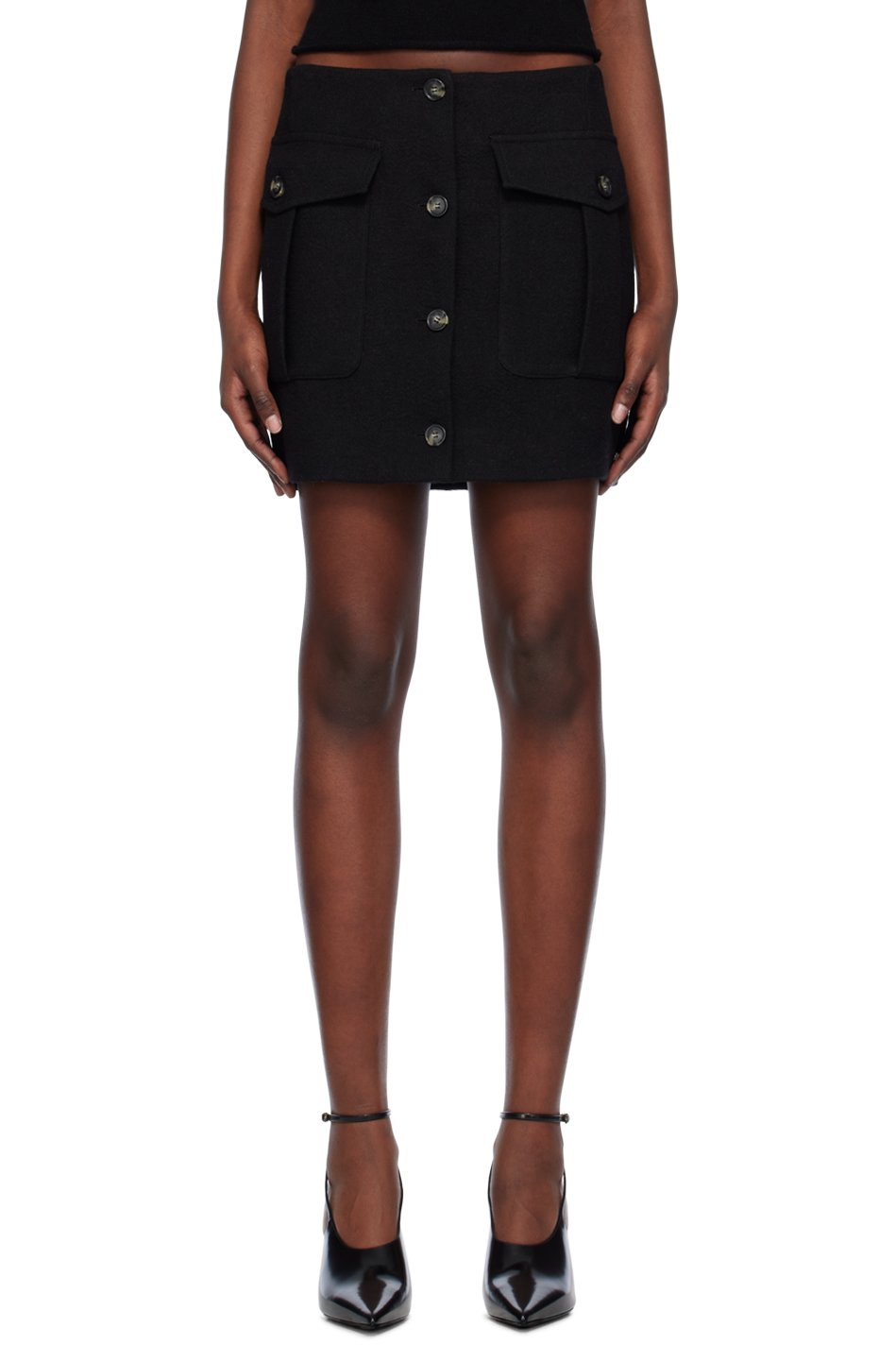 Sportmax - Minijupe Derna noire