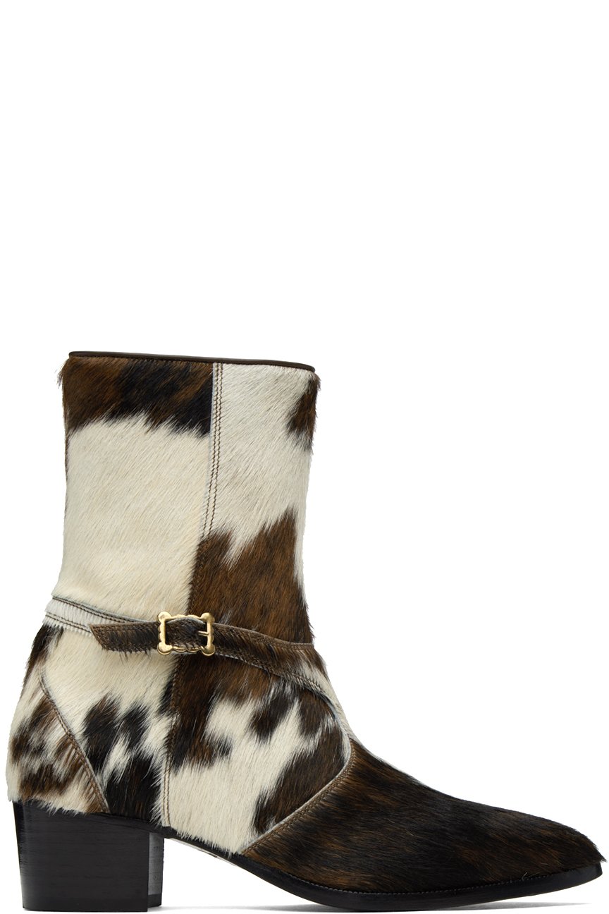 Vivienne Westwood - Brown & White Saturday Boots