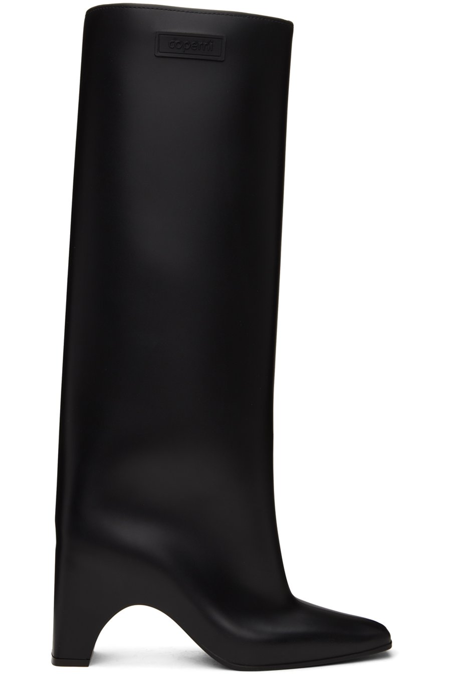 Coperni - Black Rubber Bridge Boots