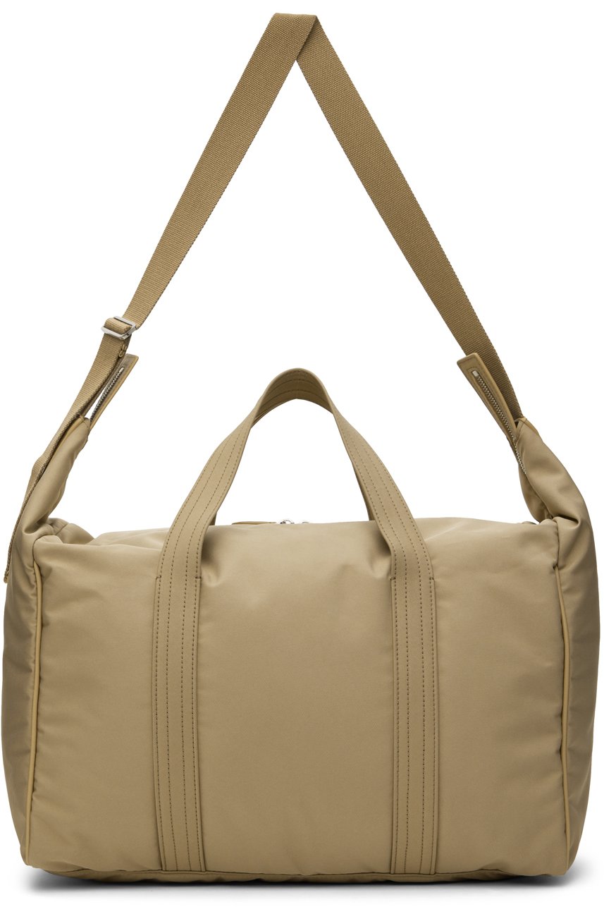 The Row - Beige Logan Duffle Bag