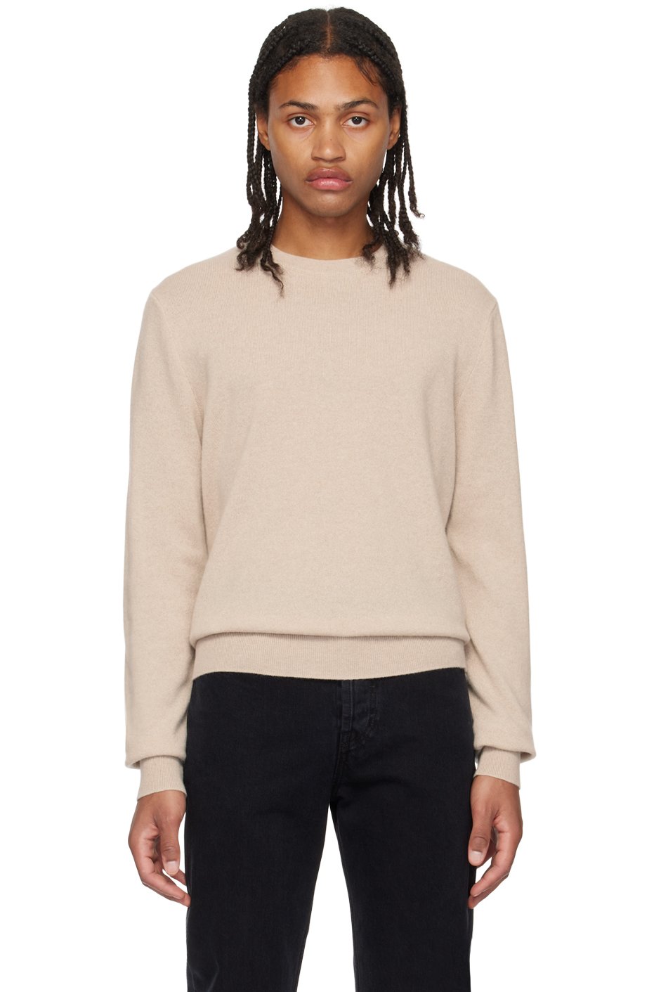 The Row - Beige Benji Sweater