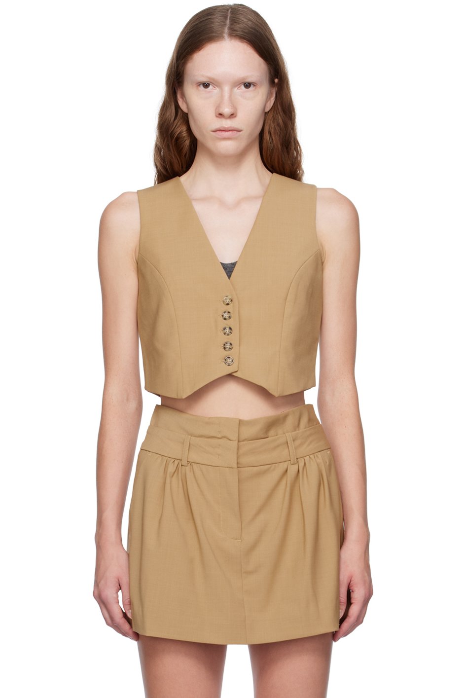 The Garment - Gilet Pisa brun