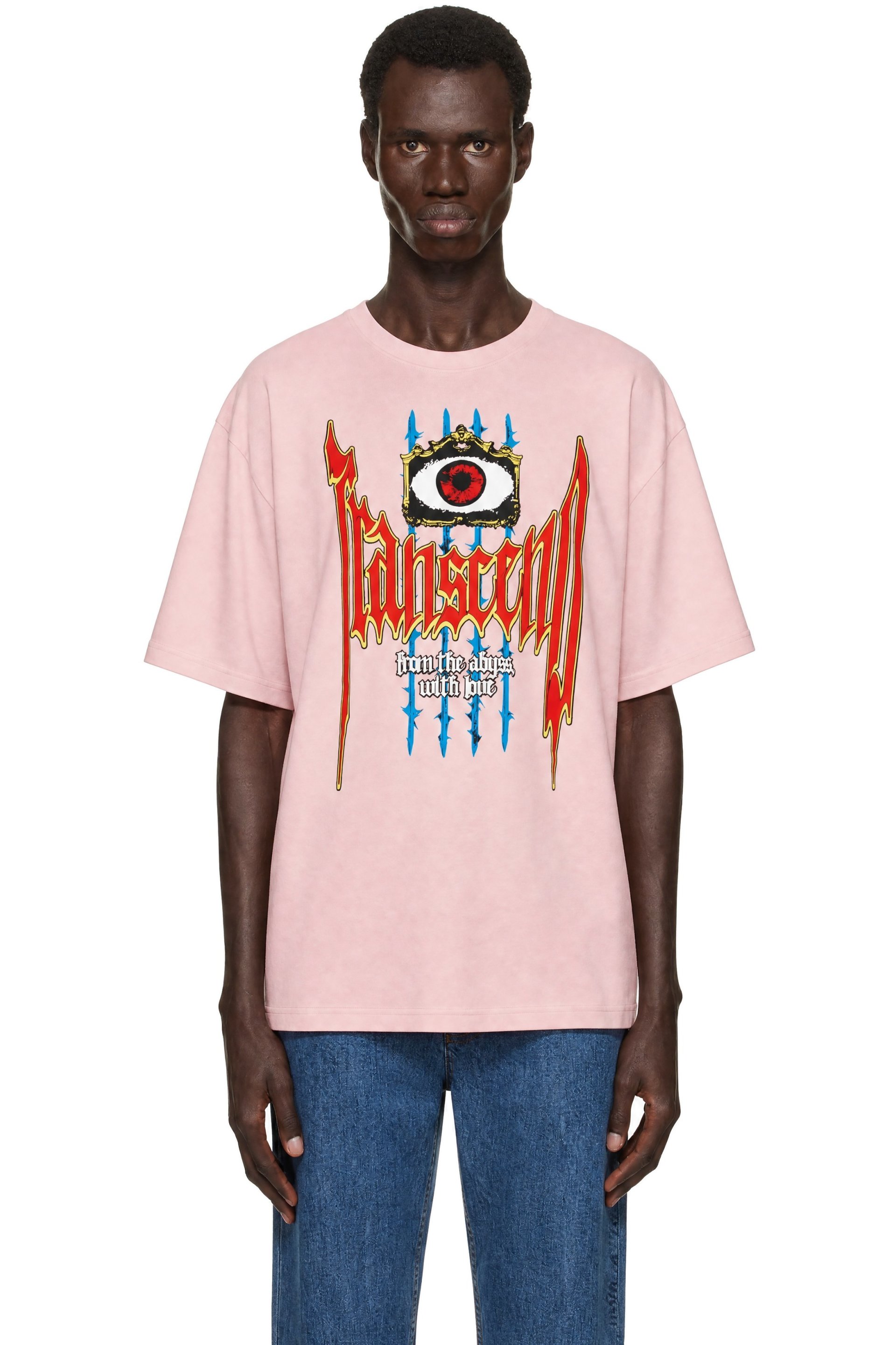 Burberry - Pink Graphic T-Shirt