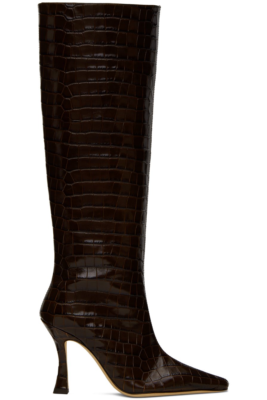 Staud - Bottes Cami brunes