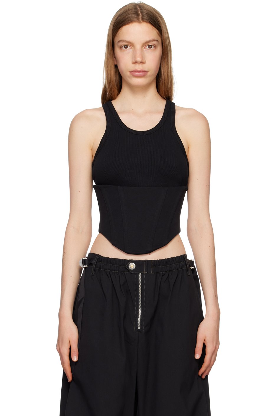 Dion Lee - Débardeur Float noir