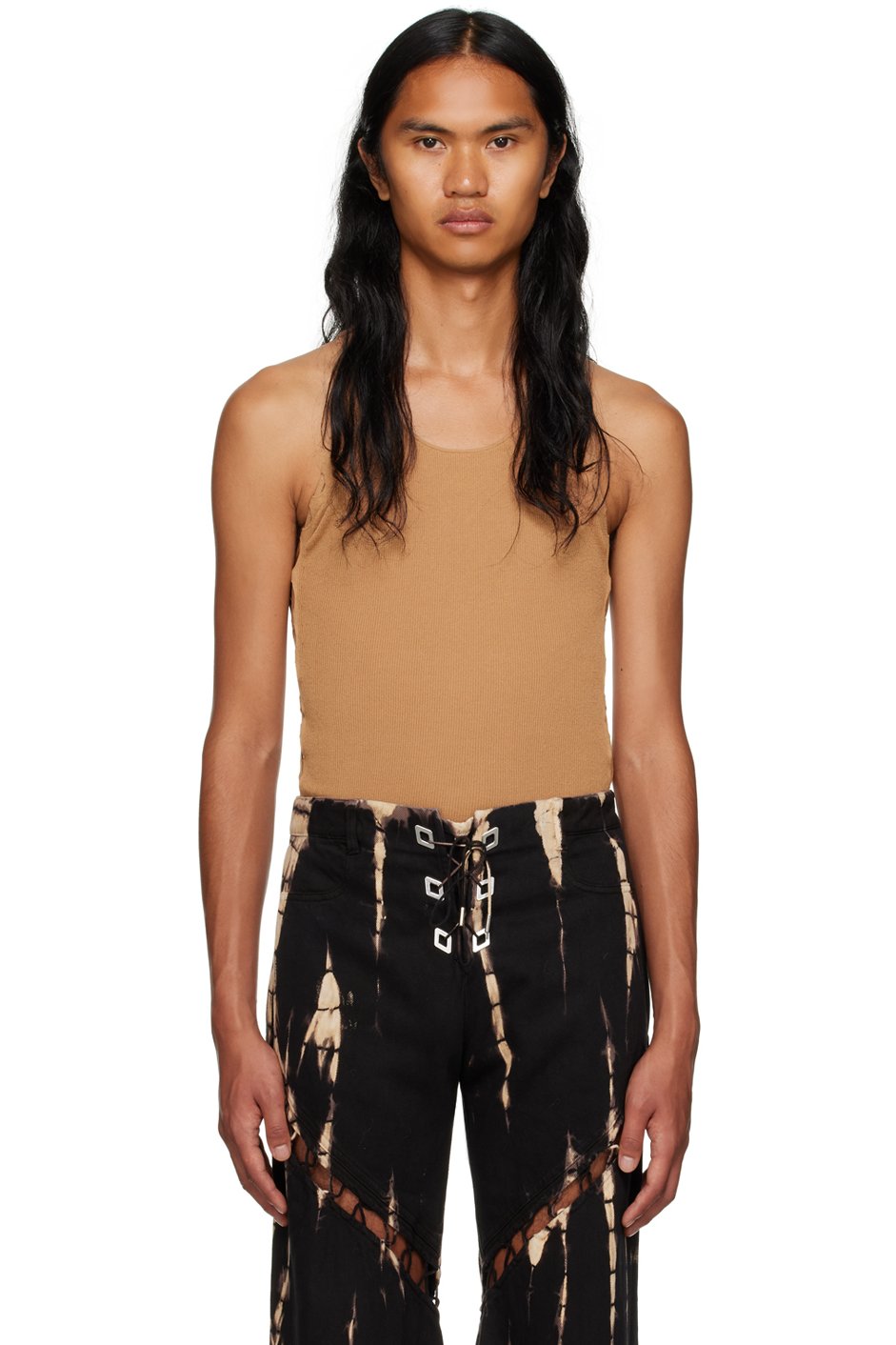 Dion Lee - Débardeur brun clair
