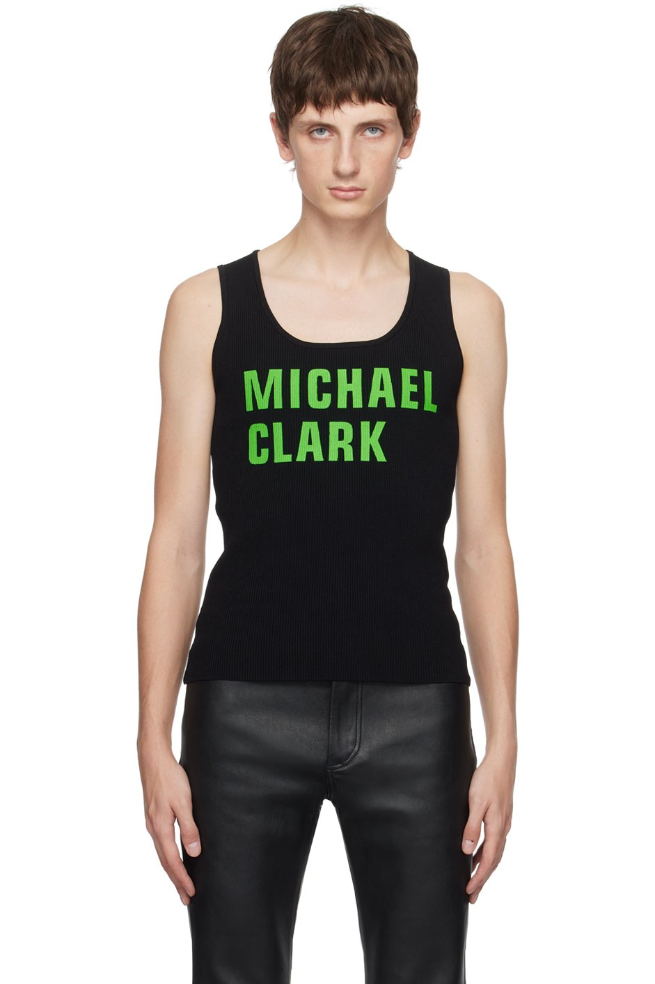JW Anderson - Black Michael Clark Edition Tank Top