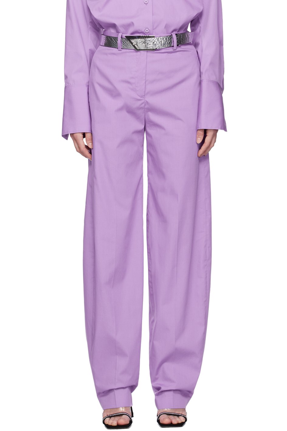 The Attico - Pantalon Jagger mauve