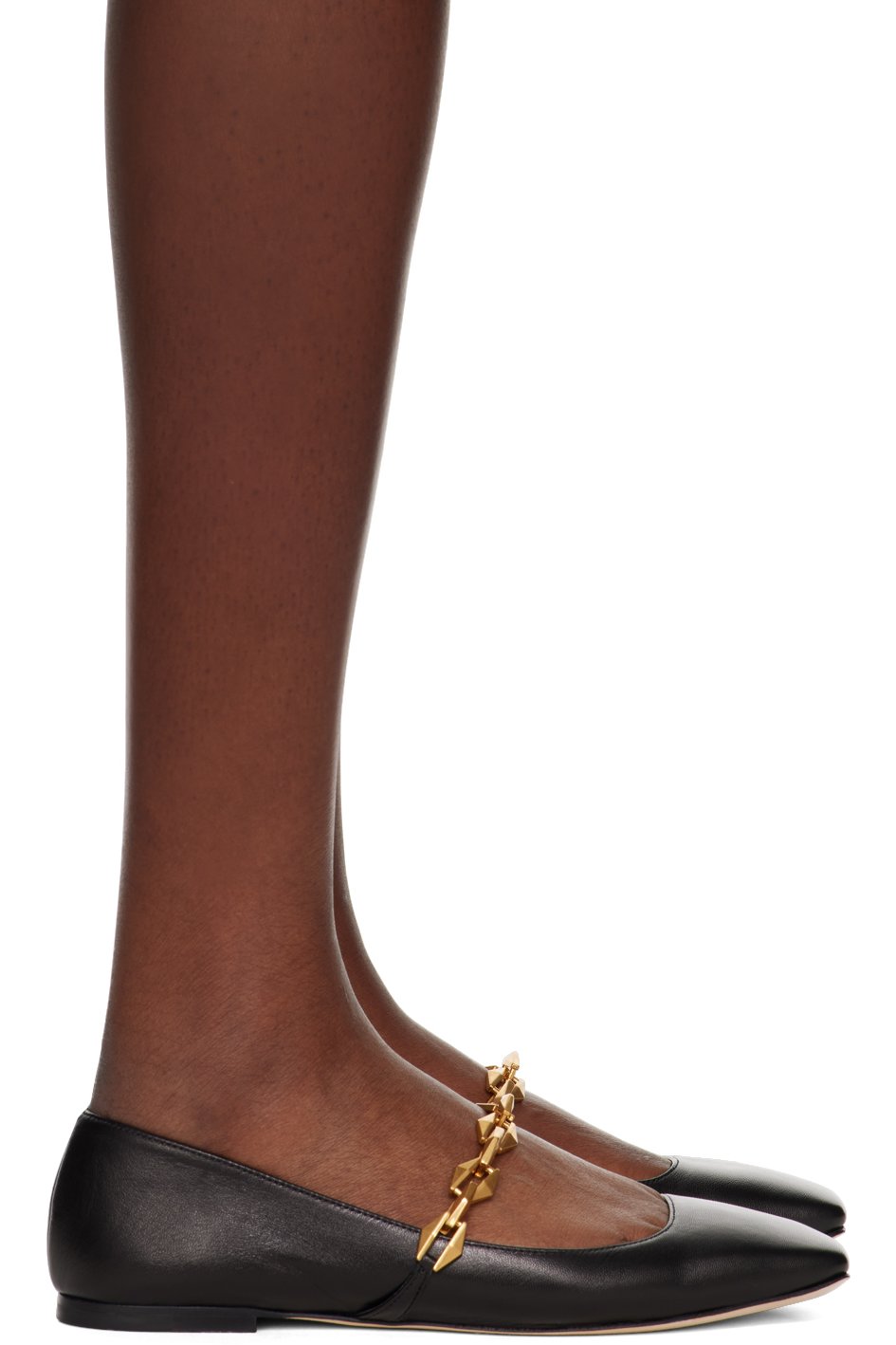 Jimmy Choo - Ballerines Tilda noires - Diamond