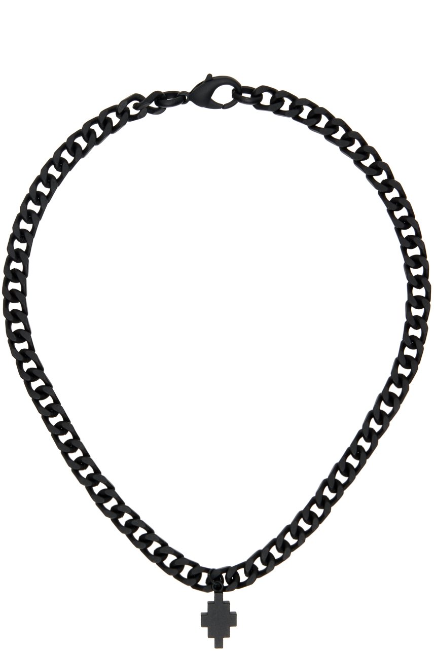 Marcelo Burlon County of Milan - Black Cross Pendant Necklace