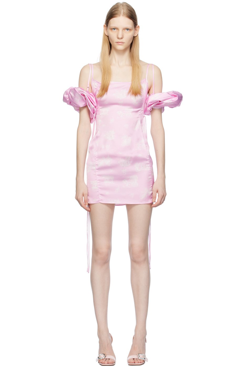 JACQUEMUS - Robe courte Chouchou rose - Le chouchou