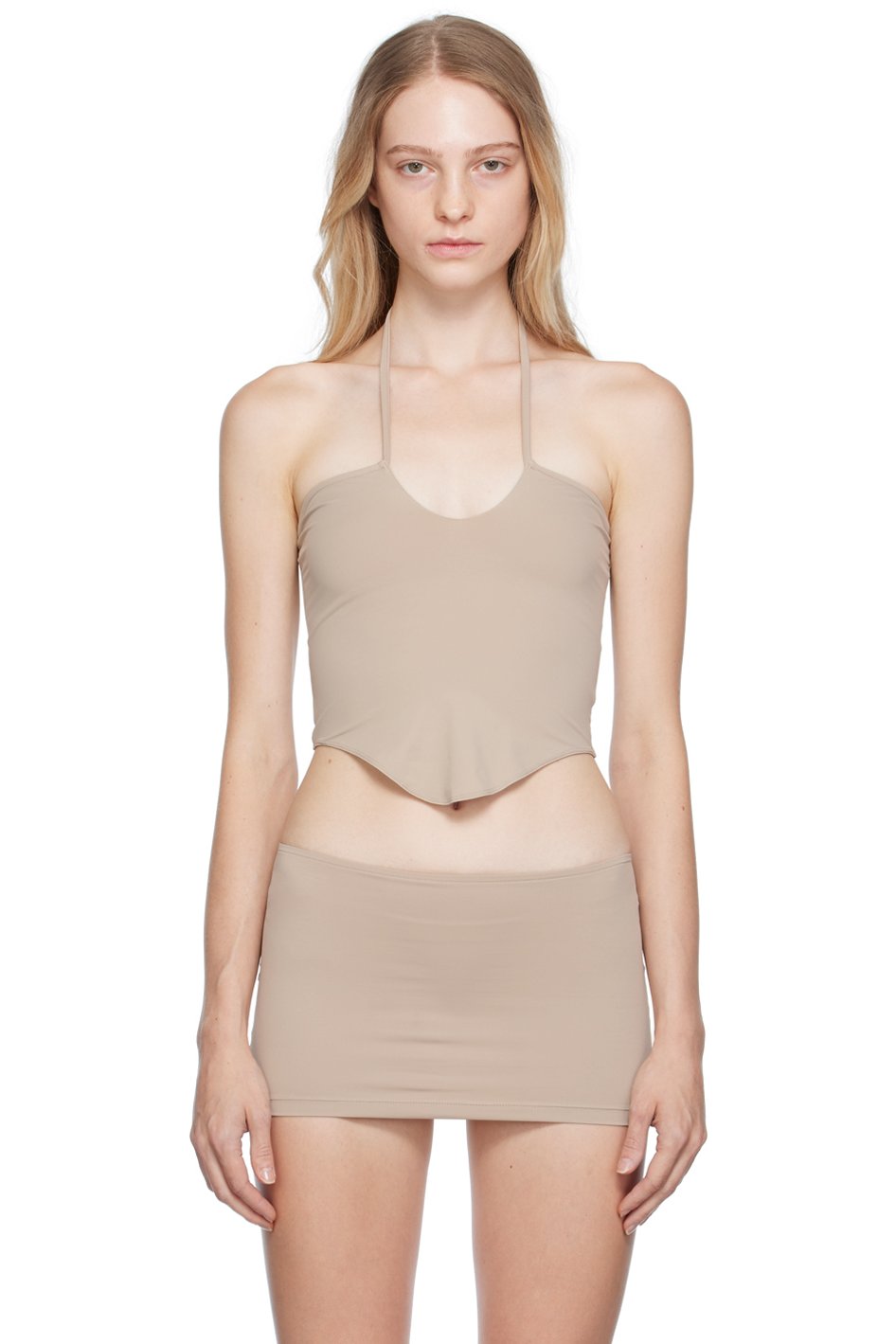 BINYA - SSENSE Exclusive Taupe Camisole