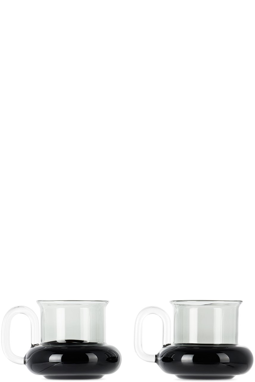 Tom Dixon - Black Bump Tea Cup Set