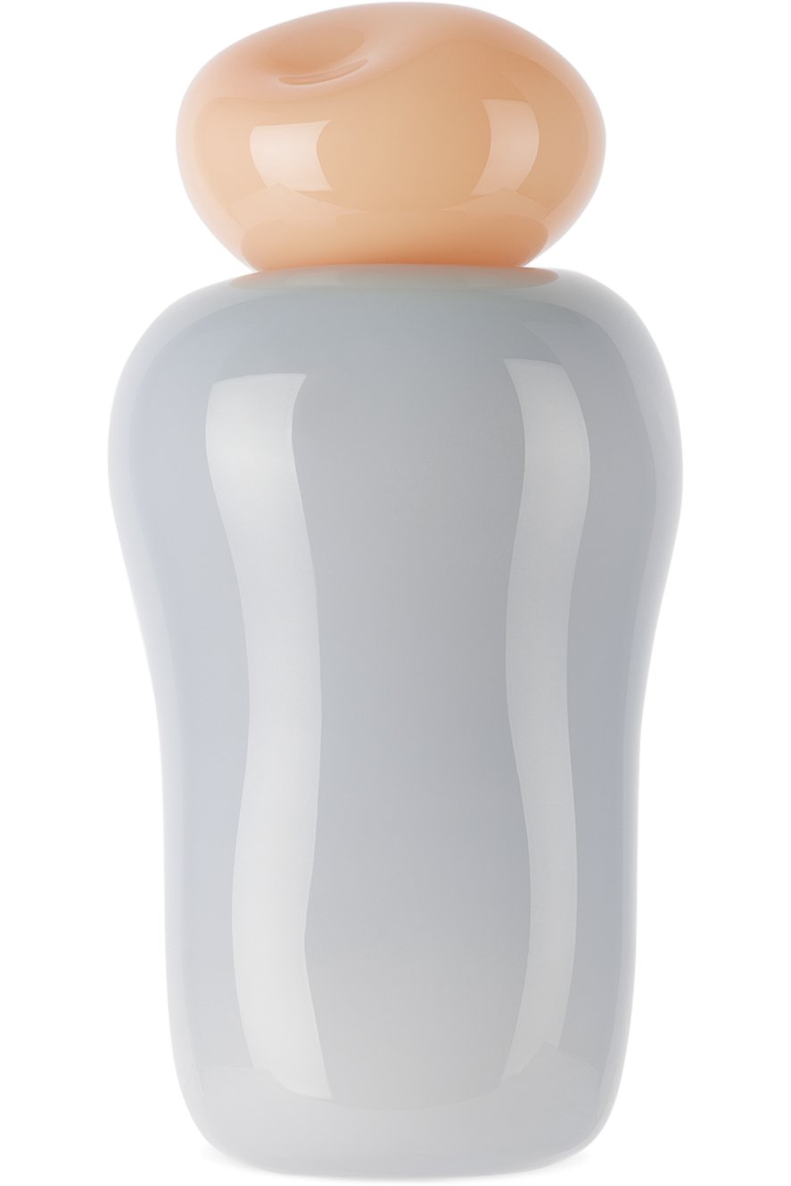 Helle Mardahl - Orange & Blue Bon Bon Mega Vase