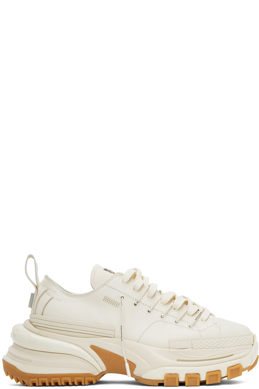 WOOYOUNGMI - Off-White Double Lace Sneakers