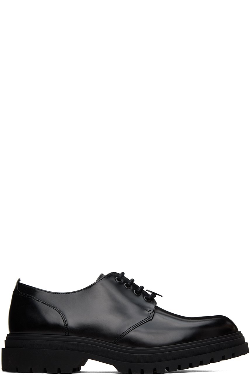 Fred Perry - Black Lace-Up Derbys