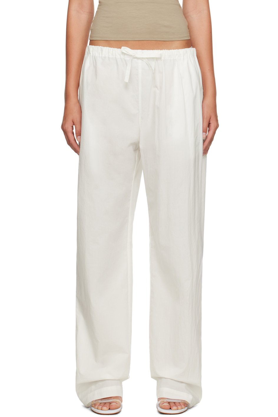 Maryam Nassir Zadeh - Pantalon Yosemite blanc