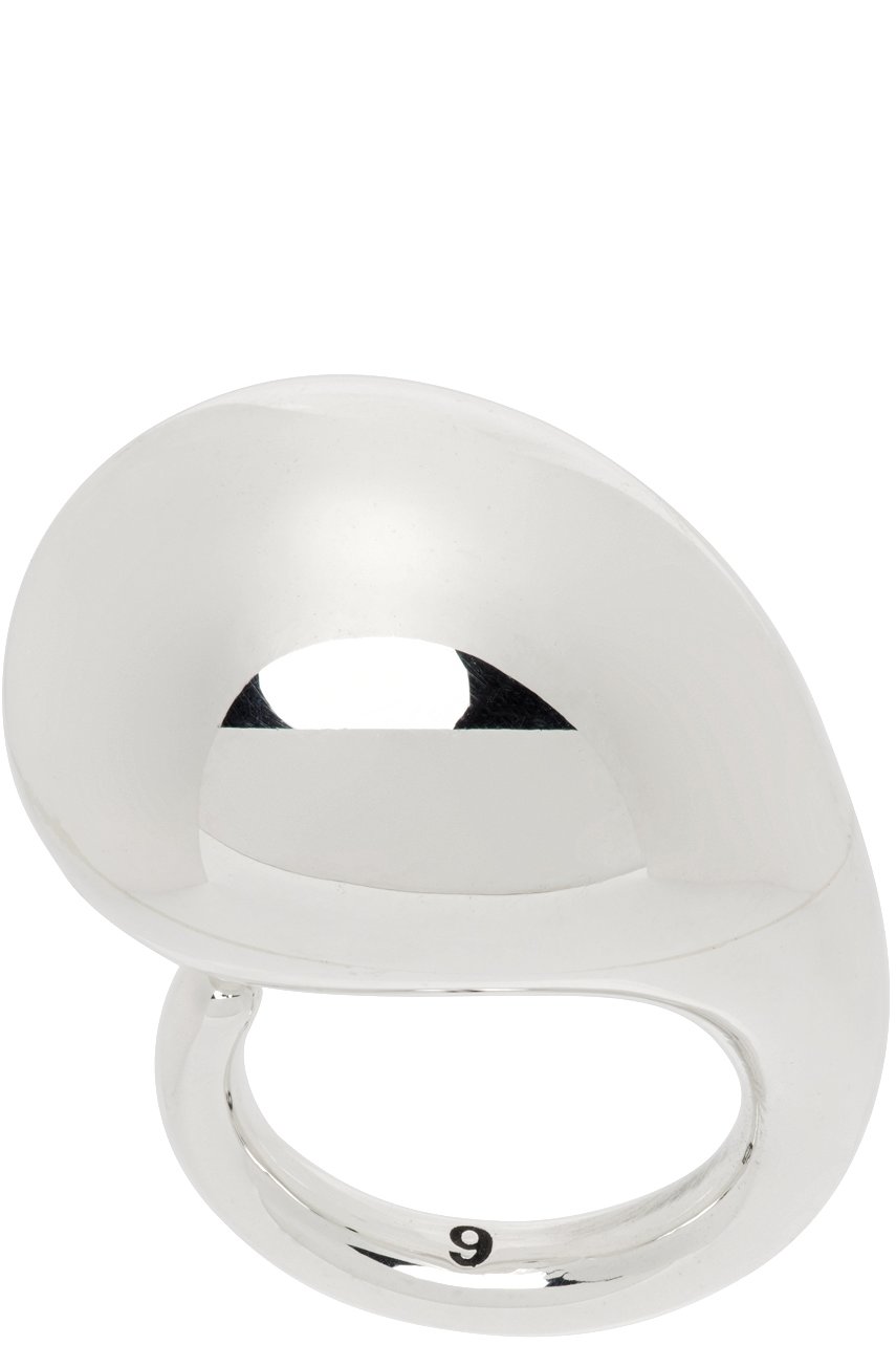 Bottega Veneta - Silver Drop Ring