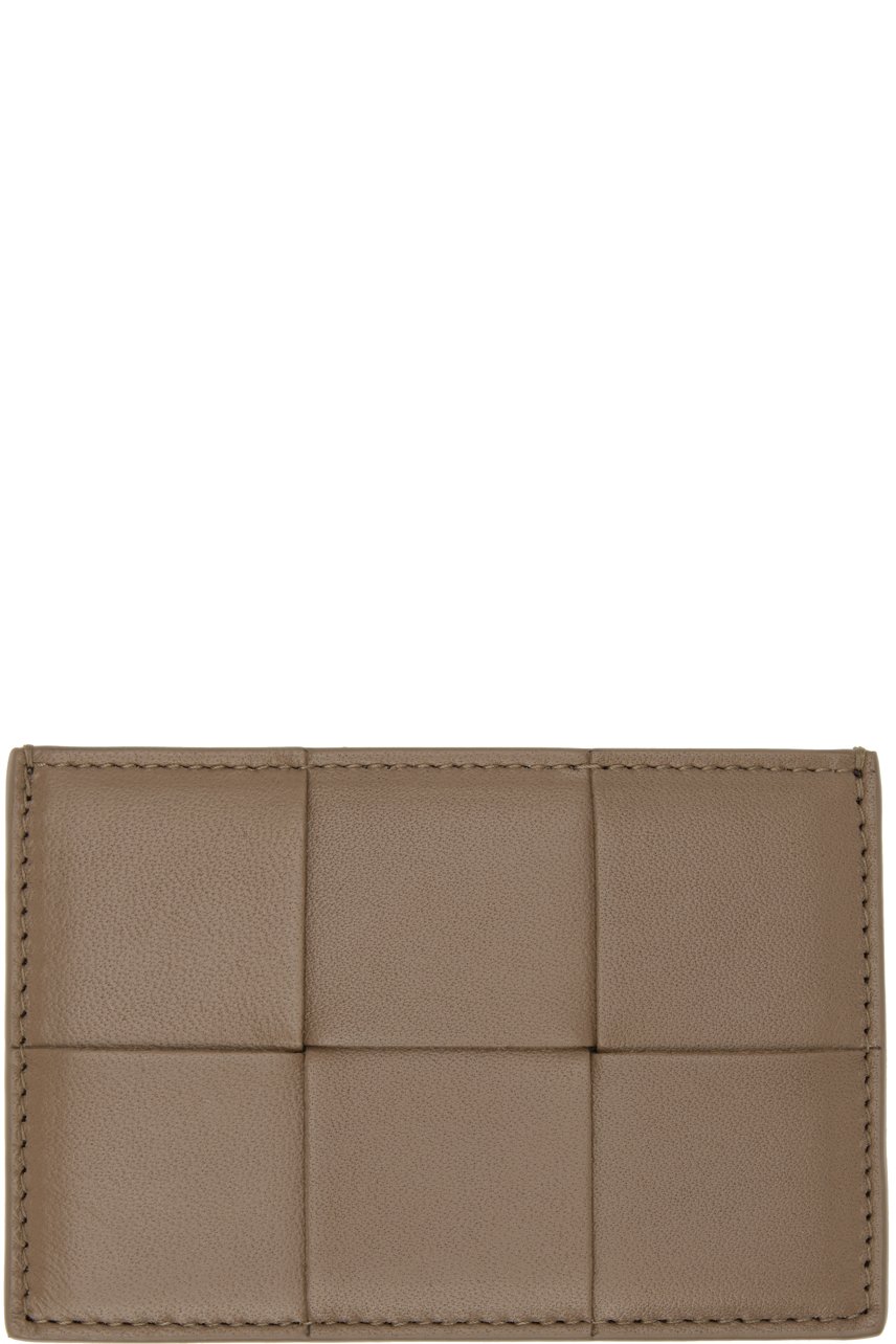 Bottega Veneta - Porte-carte Cassette brun