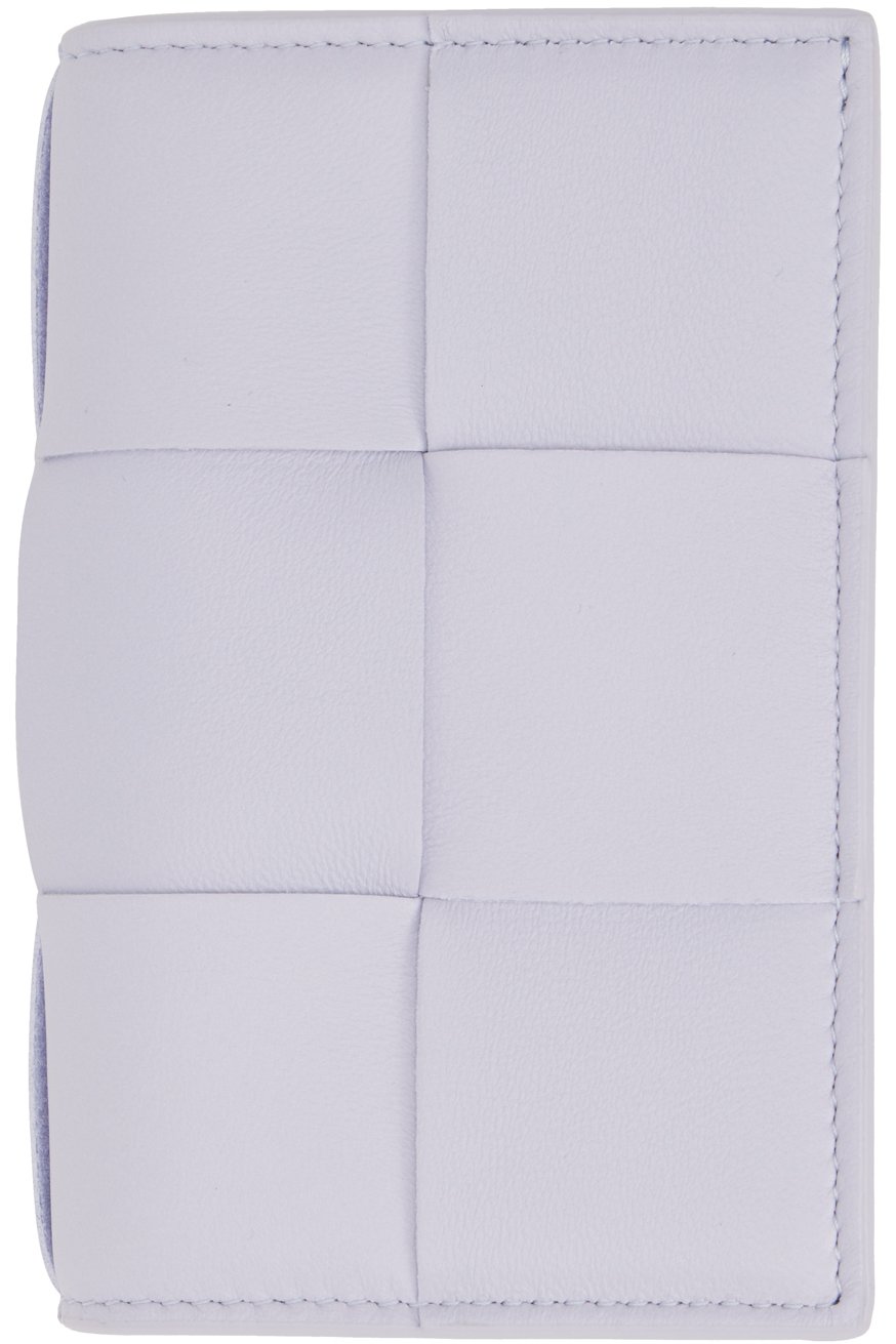 Bottega Veneta - Porte-carte Cassette mauve