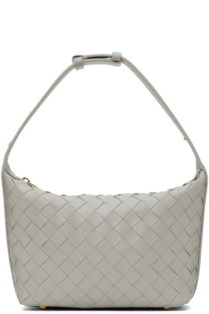 Bottega Veneta - Mini sac à bandoulière Wallace gris
