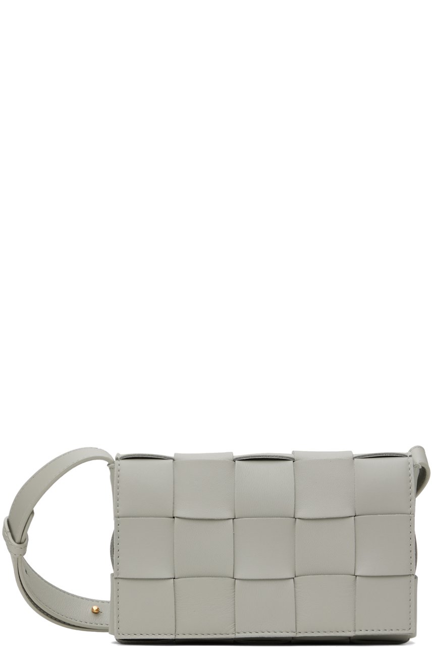 Bottega Veneta - Petit sac Cassette gris