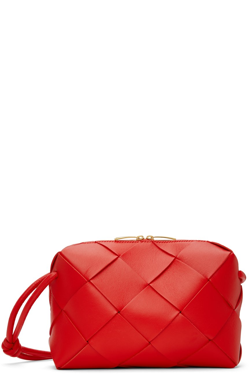 Bottega Veneta - Petit sac caméra Cassette rouge