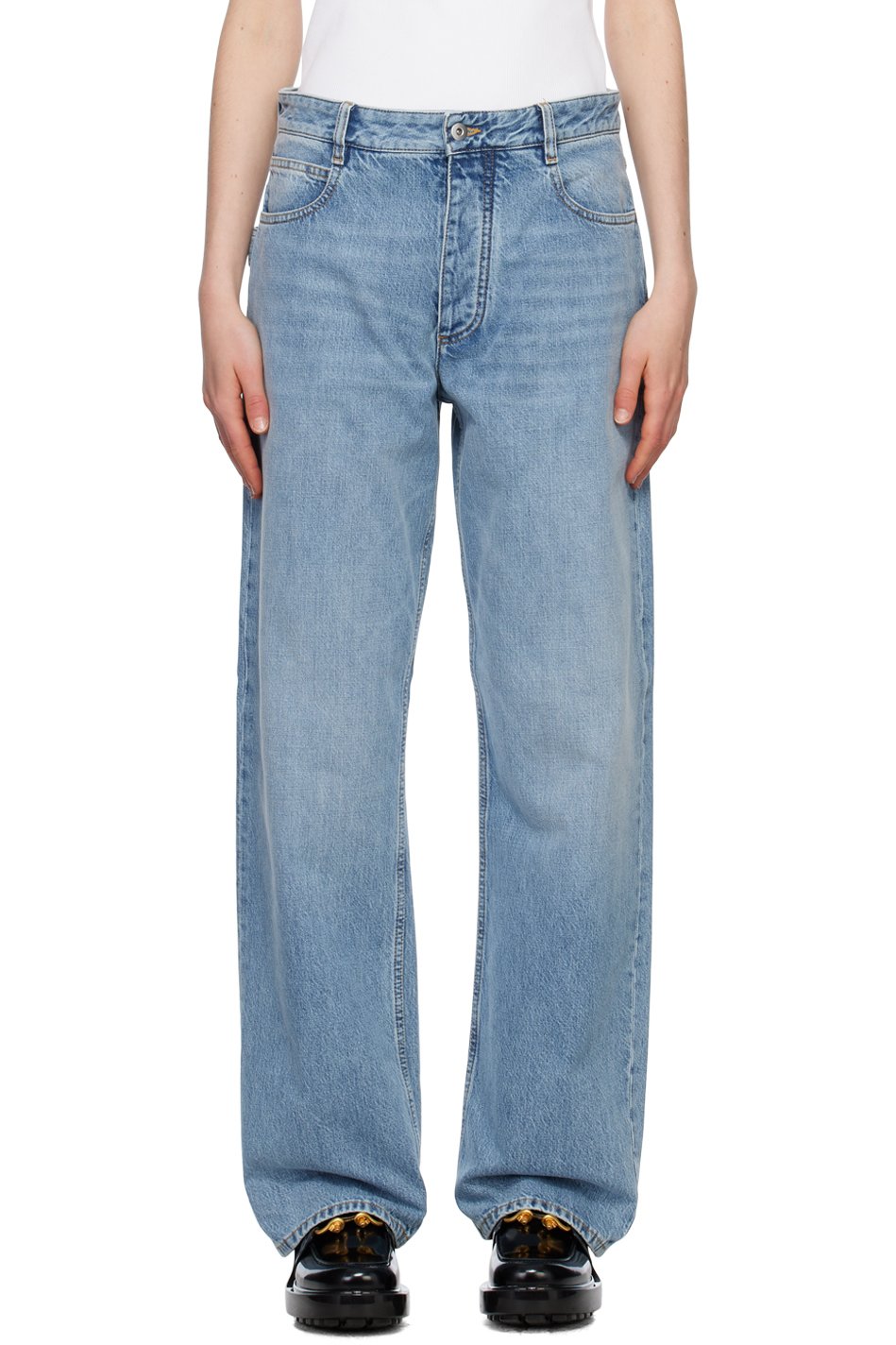 Bottega Veneta - Jean droit bleu