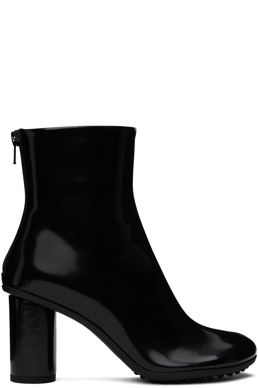 Bottega Veneta - Bottes à talon Atomic noires