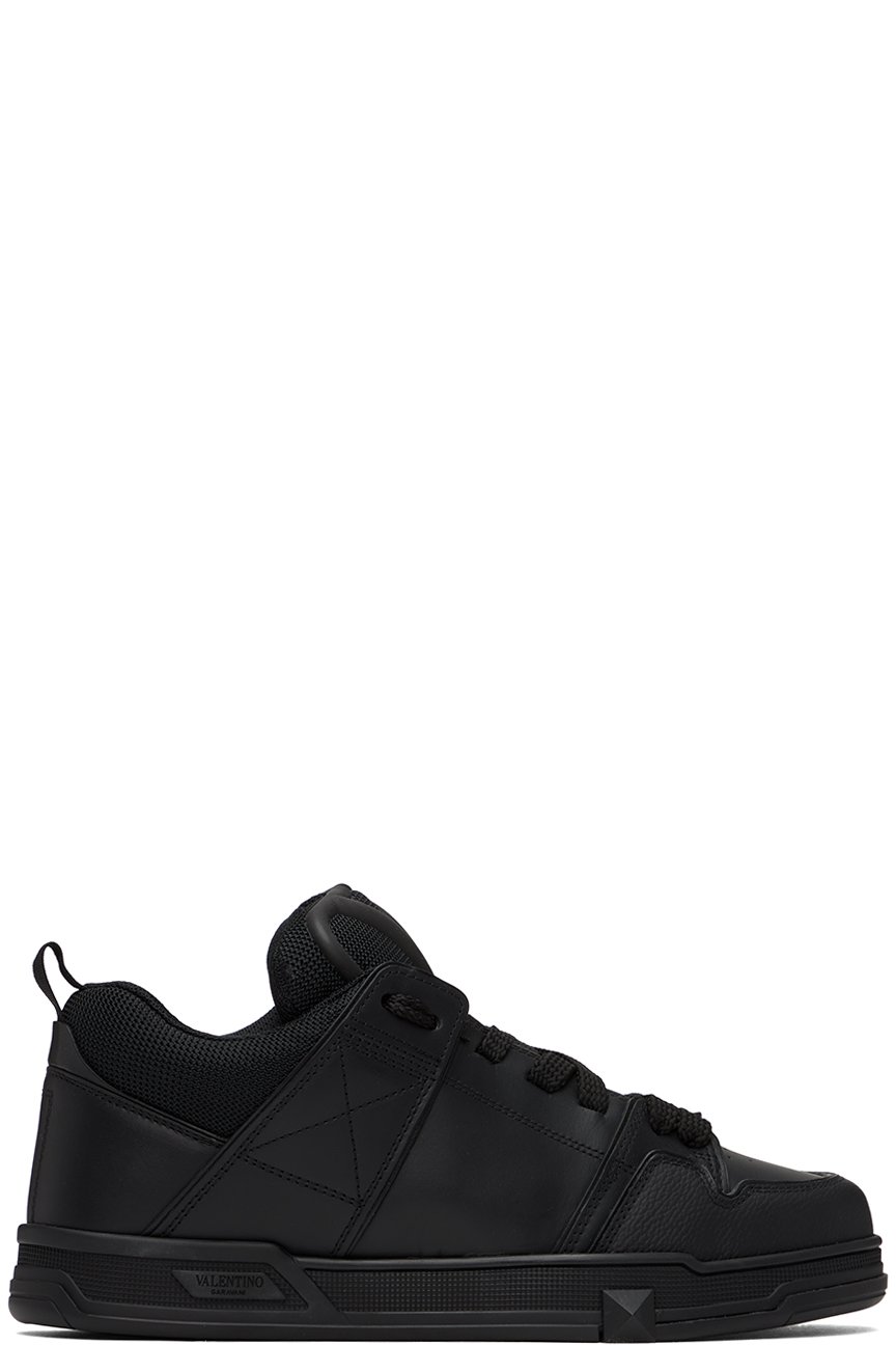 Valentino Garavani - Black Open Skate Sneakers