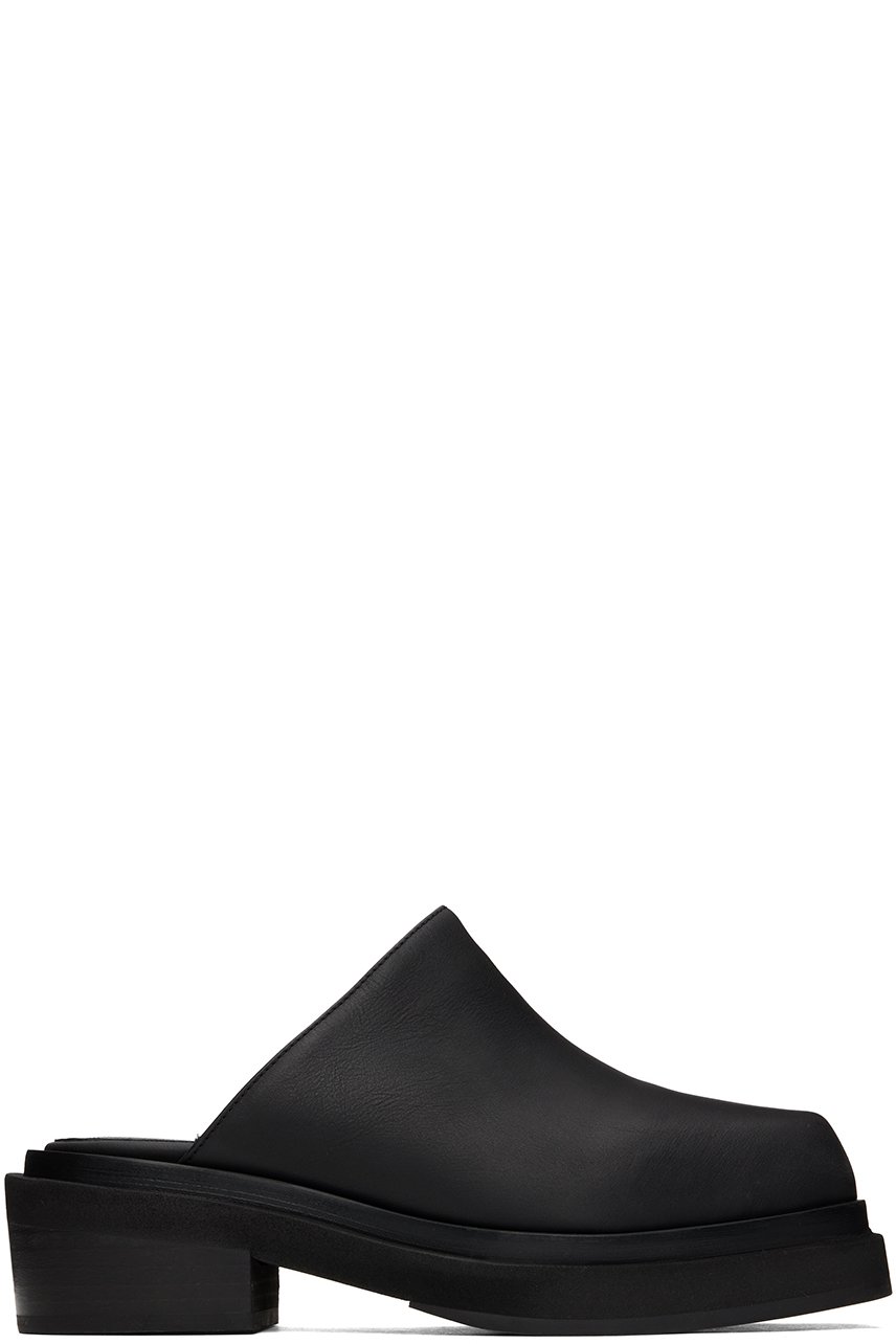 Eckhaus Latta - Sabots Zoe noirs