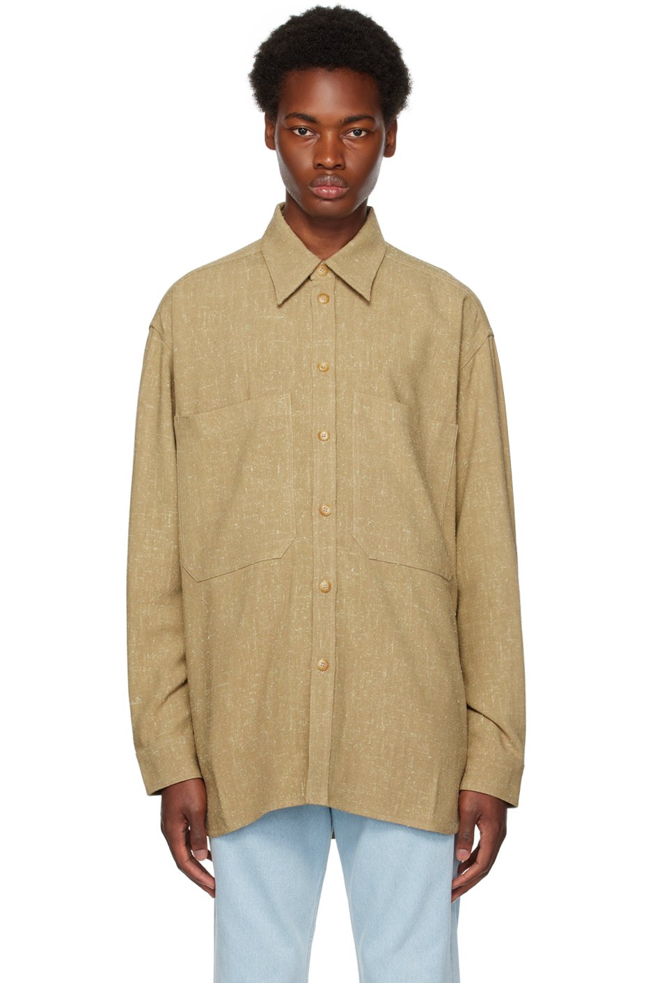 Nanushka - Khaki Damir Shirt