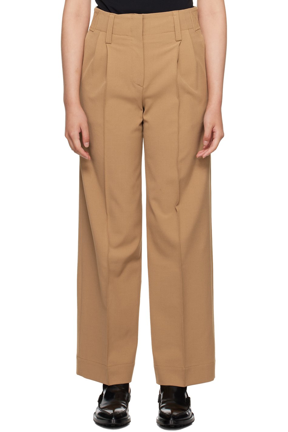 Beaufille - Pantalon Ulla brun clair