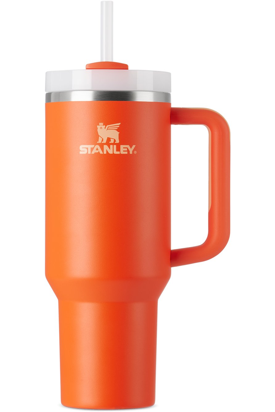 Stanley - Orange 'The Quencher' H2.0 Flowstate Tumbler, 40 oz