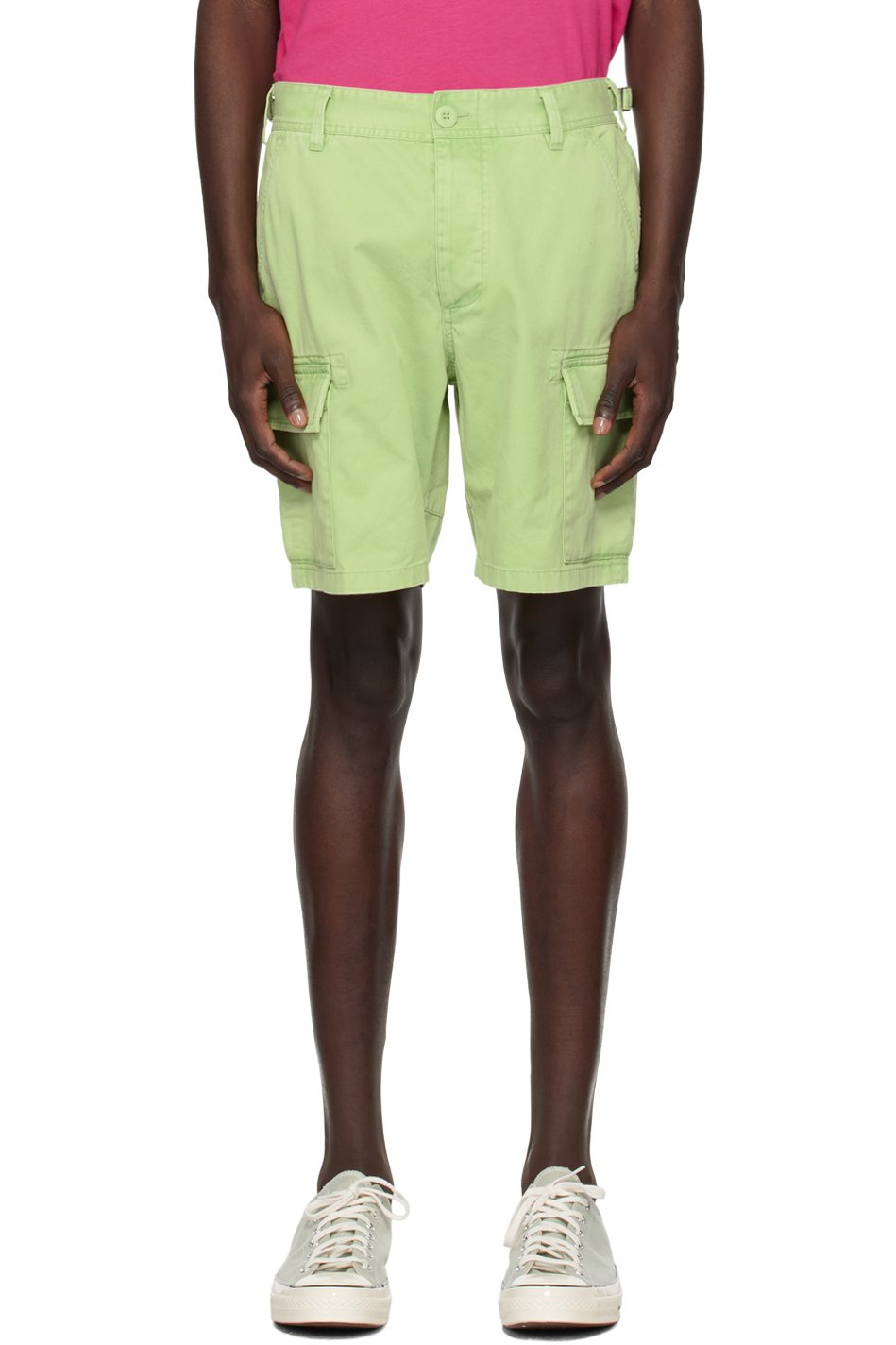 Saturdays NYC - Green Balugo Sunbaked Shorts