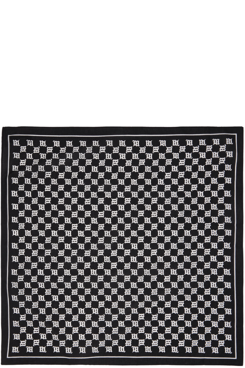 MISBHV - Black Monogram Bandana