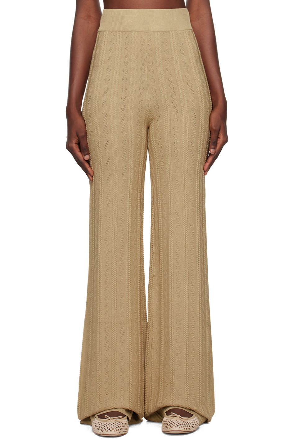 REMAIN Birger Christensen - Pantalon droit brun