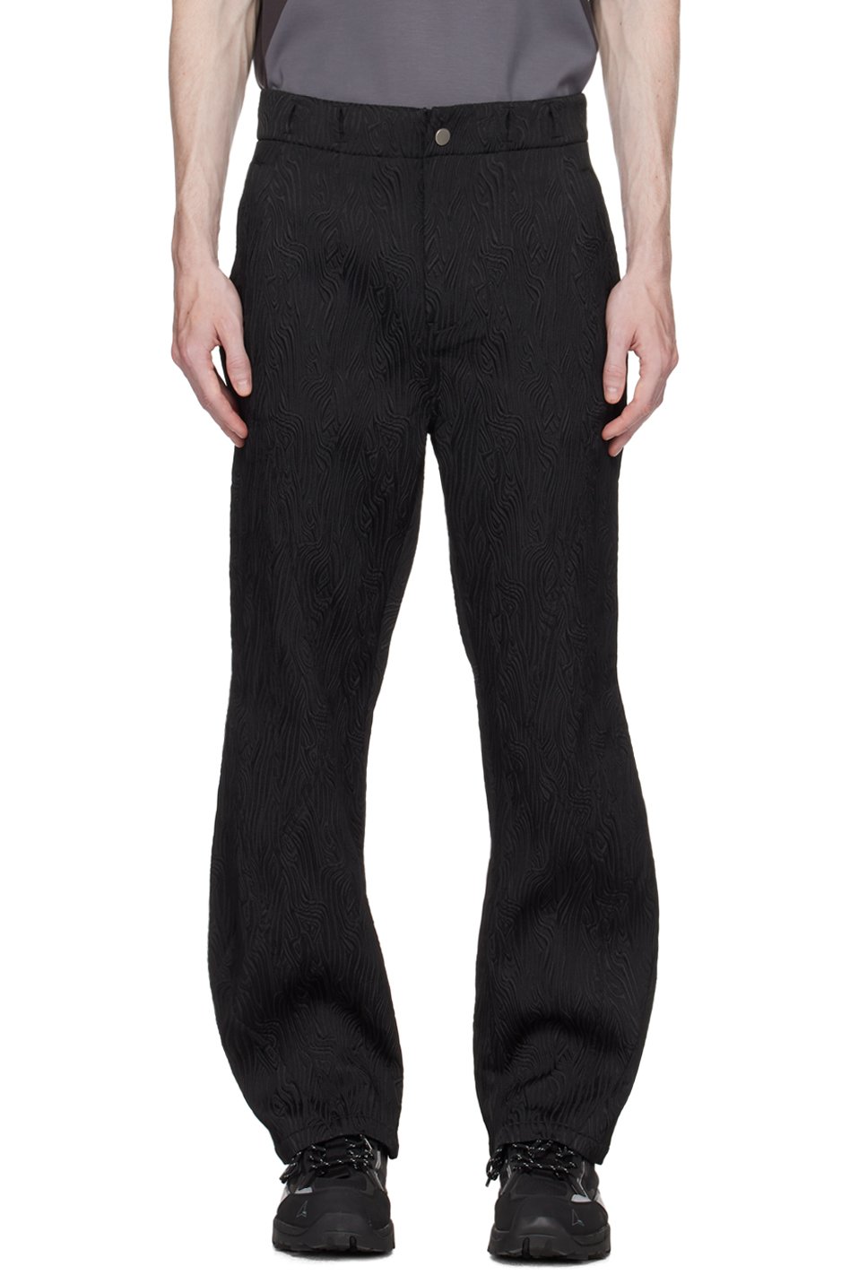 Uncertain Factor - Black Lineman Trousers