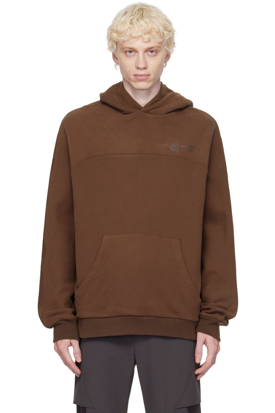 Uncertain Factor - Pull à capuche Linebacker brun