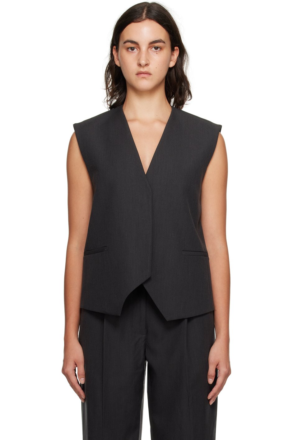 CAMILLA AND MARC - Gilet Danica gris