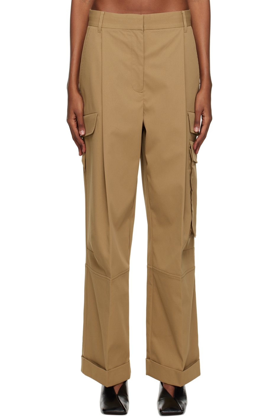 CAMILLA AND MARC - Pantalon Collins brun clair