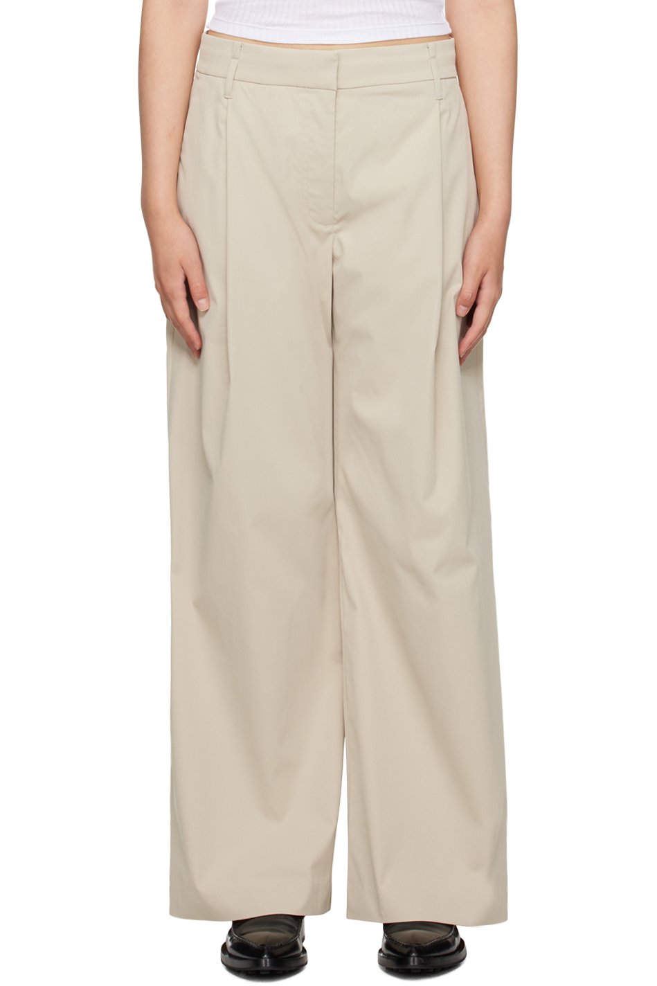 CAMILLA AND MARC - Pantalon Simona beige