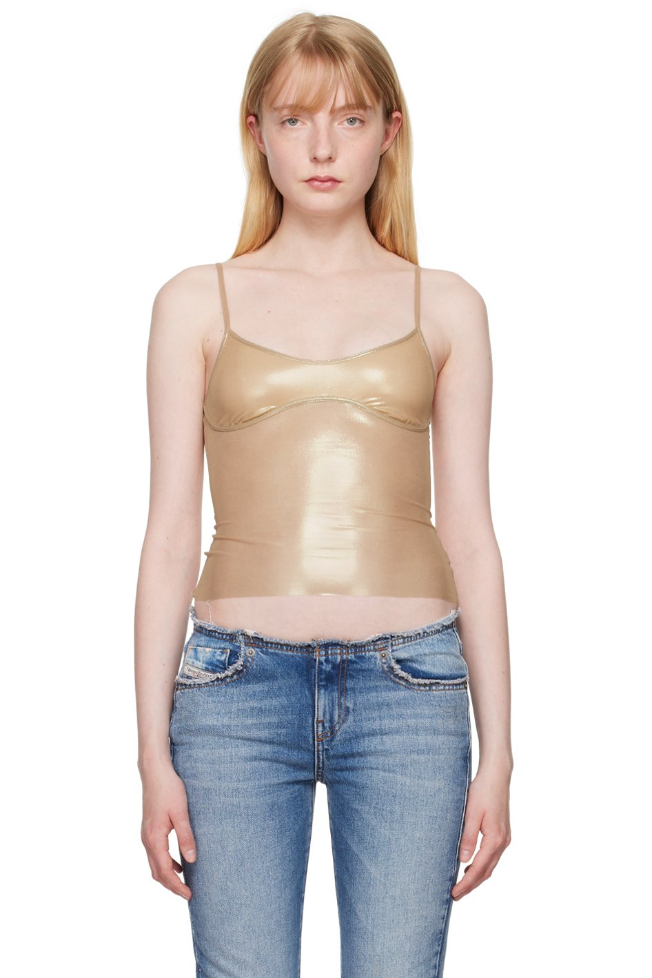 Diesel - Débardeur Carla beige