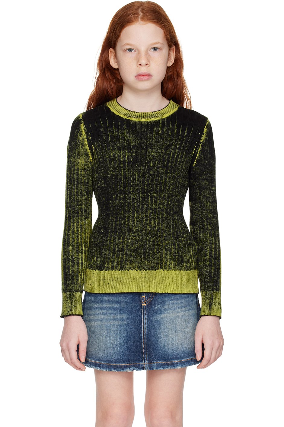 Diesel - Kids Black & Green K-Andelero Sweater