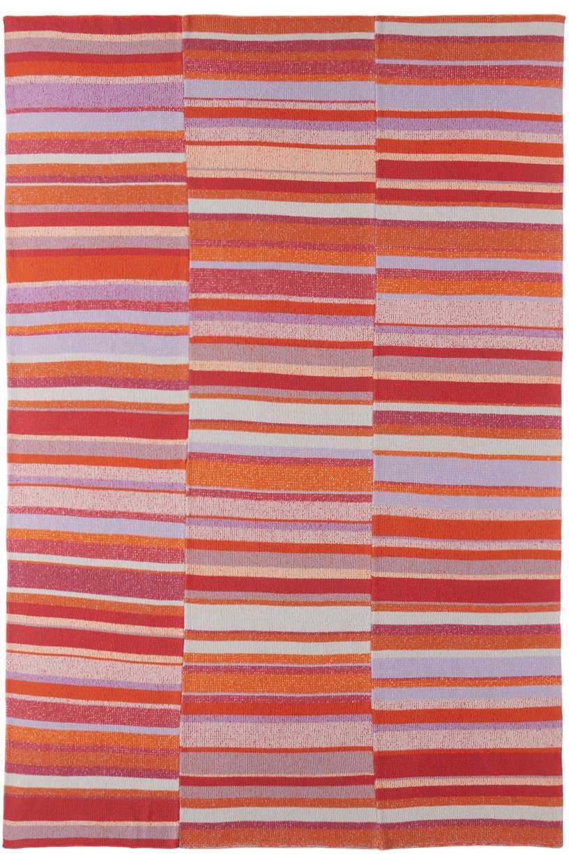 The Elder Statesman - Couverture rose et orange à rayures